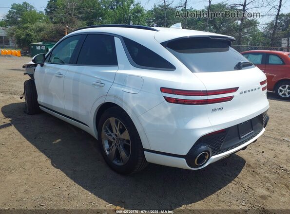5NMMCDTC8SH027214 2025 GENESIS GV70 White უკანა მარცხენა