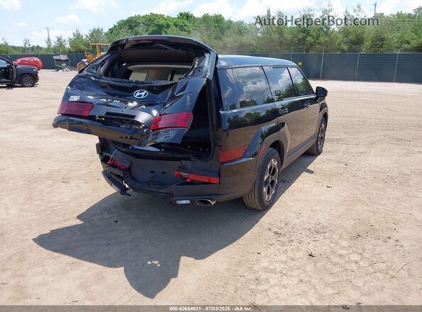 5NMP14GLXSH135170 2025 HYUNDAI SANTA FE Черный Задняя правая четверть