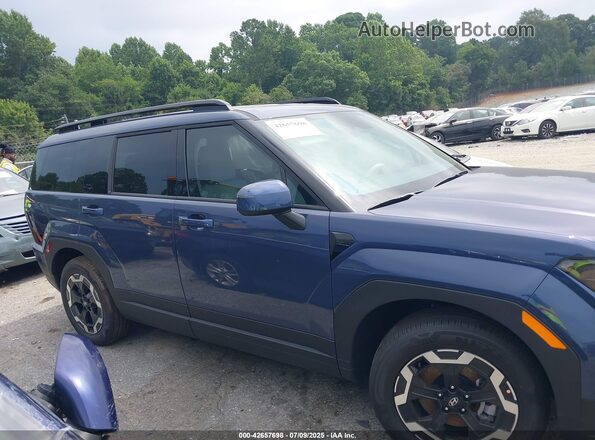 5NMP24GL4SH147828 2025 HYUNDAI SANTA FE Blue Rear interior view