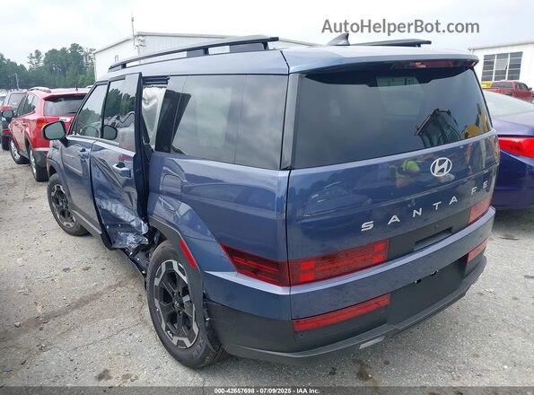 5NMP24GL4SH147828 2025 HYUNDAI SANTA FE Blue Rear left