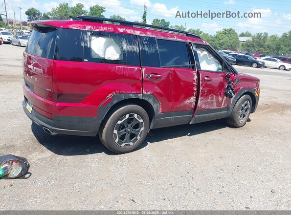 5NMP2DGL2RH027147 2024 HYUNDAI SANTA FE Red უკანა მარჯვენა