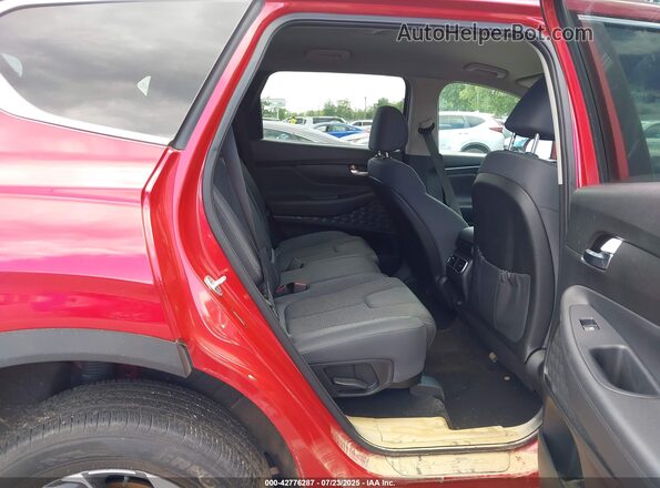 5NMS14AJ9MH326955 2021 HYUNDAI SANTA FE Темно-бордовый Вид наклейки с VIN-кодом