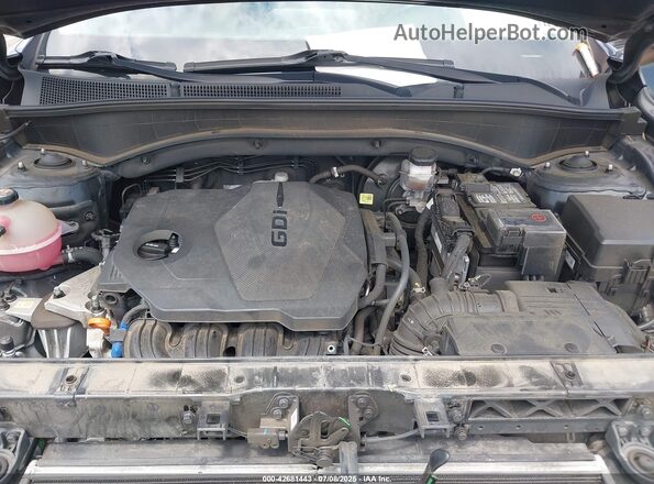 5NMS1DAJ0MH318582 2021 HYUNDAI SANTA FE Черный Вид сзади