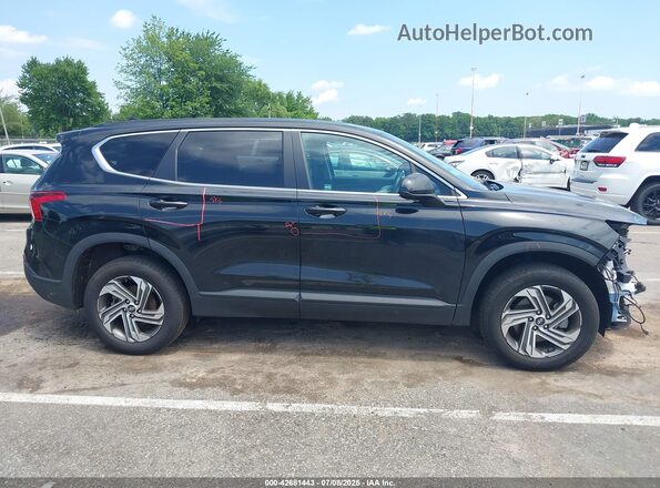 5NMS1DAJ0MH318582 2021 HYUNDAI SANTA FE Черный Вид задней части салона