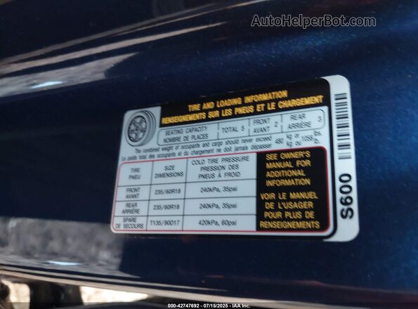 5NMS24AJ8PH498668 2023 HYUNDAI SANTA FE Blue Engine compartment view