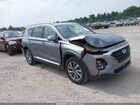 2019 Hyundai Santa Fe Sel Plus Silver vin: 5NMS33AD5KH058997