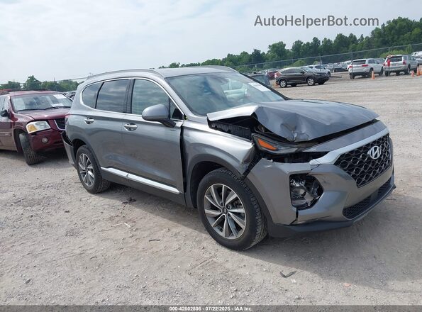 5NMS33AD5KH058997 2019 HYUNDAI SANTA FE Silver Delantero derecho