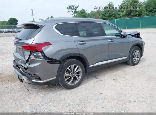 5NMS33AD5KH058997 2019 HYUNDAI SANTA FE Silver Trasero derecho