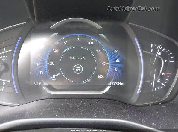 5NMS33AD5KH058997 2019 HYUNDAI SANTA FE Silver Vista de los asientos traseros