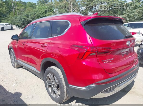 5NMS34AJ2PH534335 2023 HYUNDAI SANTA FE Красный Задняя левая четверть