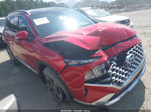 5NMS34AJ2PH534335 2023 HYUNDAI SANTA FE Красный Передняя правая четверть