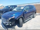 2022 Hyundai Santa Fe Sel Blue vin: 5NMS3DAJ8NH396443