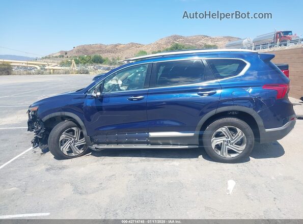 5NMS3DAJ8NH396443 2022 HYUNDAI SANTA FE Blue სალონის 360-გრადუსიანი ხედი