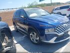 2022 Hyundai Santa Fe Sel Blue vin: 5NMS3DAJ8NH396443