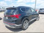 2021 Hyundai Santa Fe Sel Черный vin: 5NMS6DAJ5MH314089