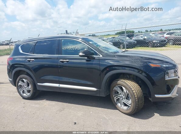 5NMS6DAJ5MH314089 2021 HYUNDAI SANTA FE Черный Вид задней части салона