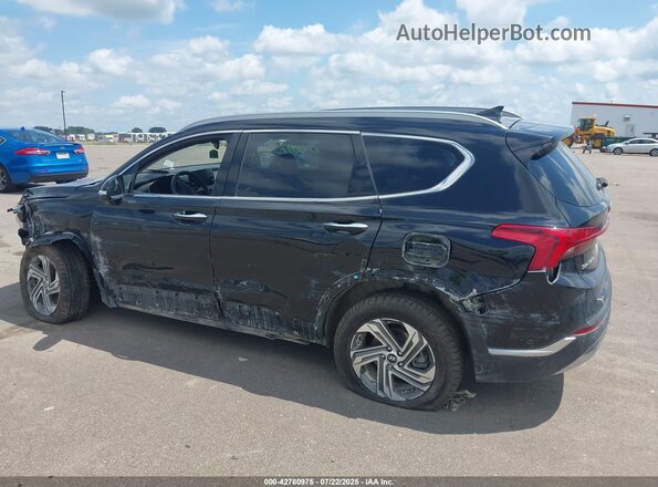 5NMS6DAJ5MH314089 2021 HYUNDAI SANTA FE Черный Панорамный вид салона 360°