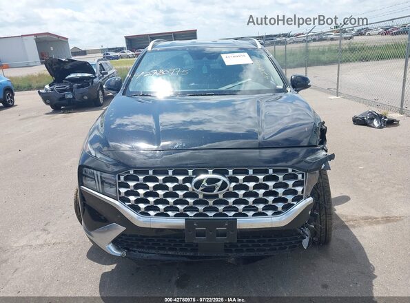 5NMS6DAJ5MH314089 2021 HYUNDAI SANTA FE Черный Вид щитка приборов