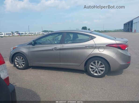 5NPDH4AE4GH652998 2016 HYUNDAI ELANTRA Gold Widok wnętrza 360 stopni