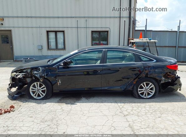 5NPE24AF4GH268976 2016 HYUNDAI SONATA Черный 