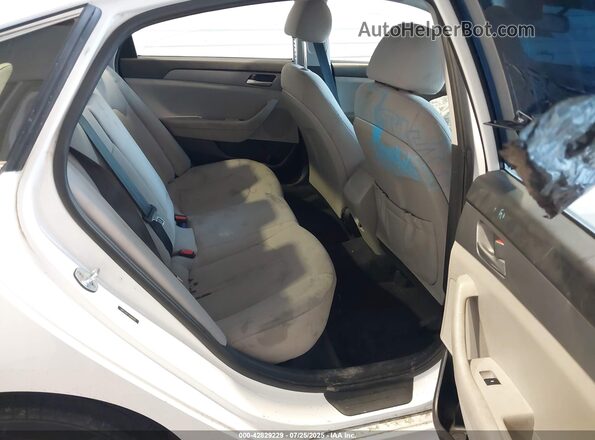 5NPE24AF7JH594925 2018 HYUNDAI SONATA Белый Вид наклейки с VIN-кодом