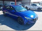 2021 Hyundai Elantra Sel Blue vin: 5NPLM4AG2MH051285