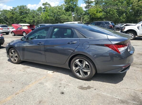 5NPLN4AG3MH016784 2021 HYUNDAI ELANTRA Угольный Задняя левая четверть