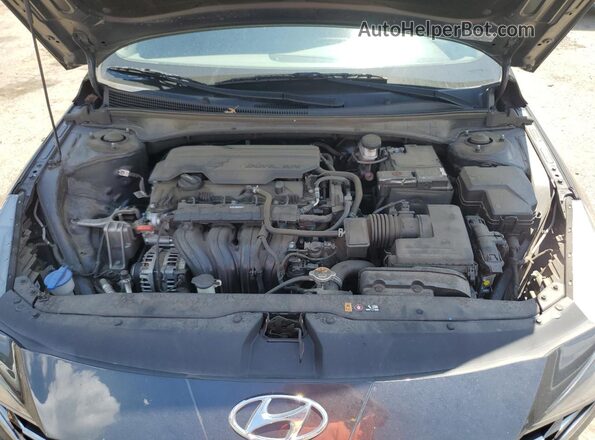5NPLN4AG3MH016784 2021 HYUNDAI ELANTRA Угольный Вид задней части салона