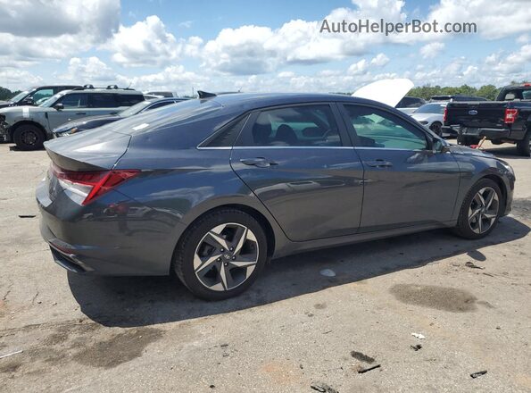 5NPLN4AG3MH016784 2021 HYUNDAI ELANTRA Угольный Задняя правая четверть