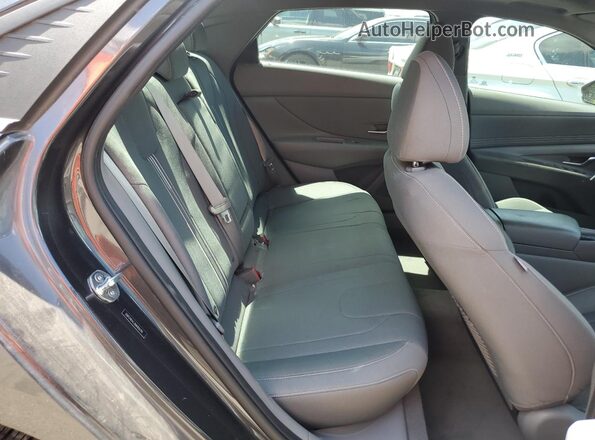 5NPLN4AG3MH016784 2021 HYUNDAI ELANTRA Угольный Вид задних сидений