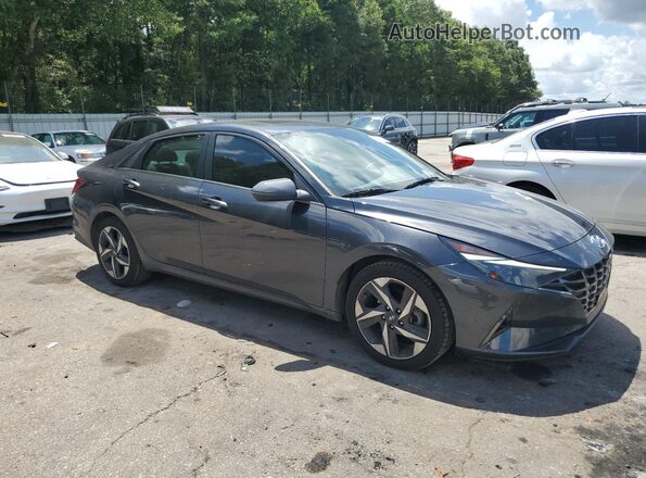 5NPLN4AG3MH016784 2021 HYUNDAI ELANTRA Угольный Передняя правая четверть