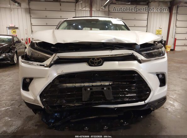 5TDAAAB55RS066439 2024 TOYOTA GRAND HIGHLANDER White Вид задньої частини салону