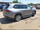 2025 Toyota Grand Highlander Platinum Gray vin: 5TDAAAB55SS085191