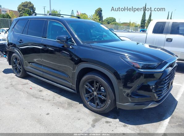 5TDAAAB59RS065326 2024 TOYOTA GRAND HIGHLANDER Черный Передняя правая четверть
