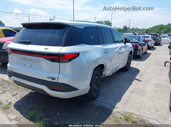 5TDAAAB66SS032525 2025 LEXUS TX 350 White Tył prawy