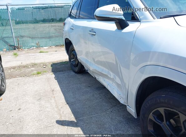 5TDAAAB66SS032525 2025 LEXUS TX 350 White Widok z przodu