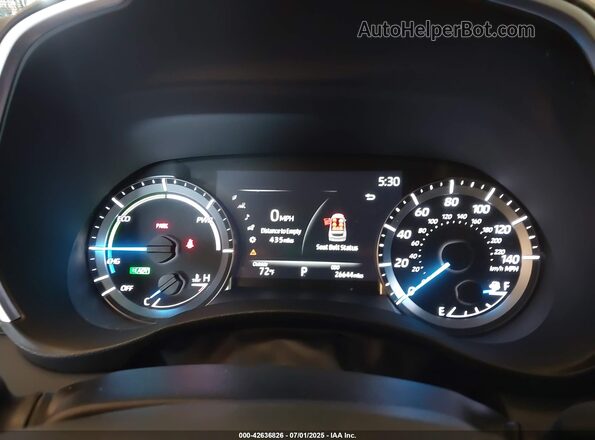 5TDABRCH0PS600030 2023 TOYOTA HIGHLANDER HYBRID Black Հետևի նստատեղերի տեսք