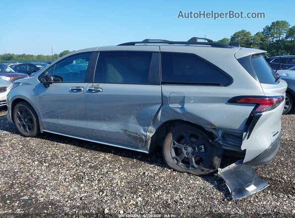 5TDCSKFC2SS166153 2025 TOYOTA SIENNA Gray Вид спереду