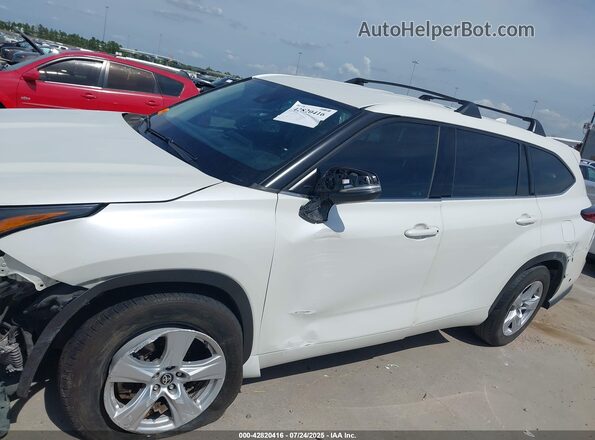 5TDCZRAHXMS064223 2021 TOYOTA HIGHLANDER White 