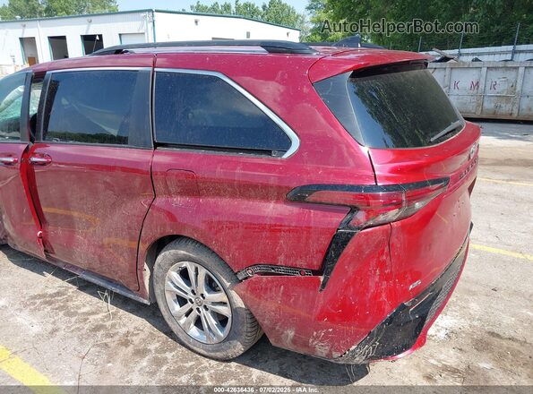 5TDDSKFC5MS036942 2021 TOYOTA SIENNA Red 