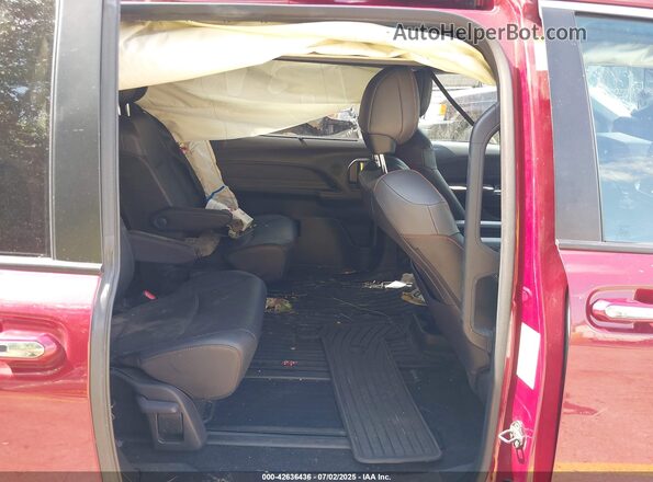 5TDDSKFC5MS036942 2021 TOYOTA SIENNA Red Vista de la etiqueta del VIN