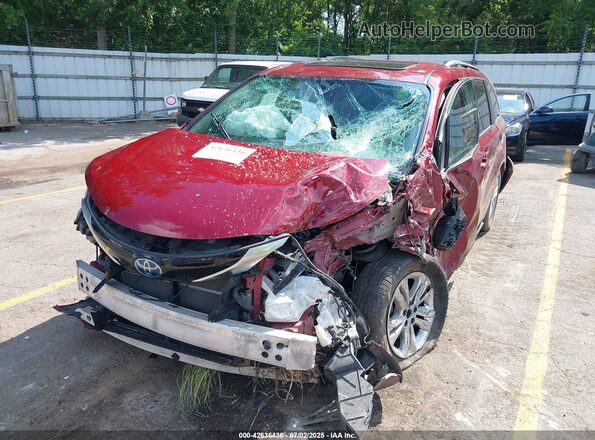 5TDDSKFC5MS036942 2021 TOYOTA SIENNA Red 