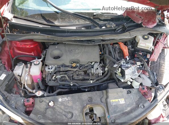 5TDDSKFC5MS036942 2021 TOYOTA SIENNA Red Vista trasera