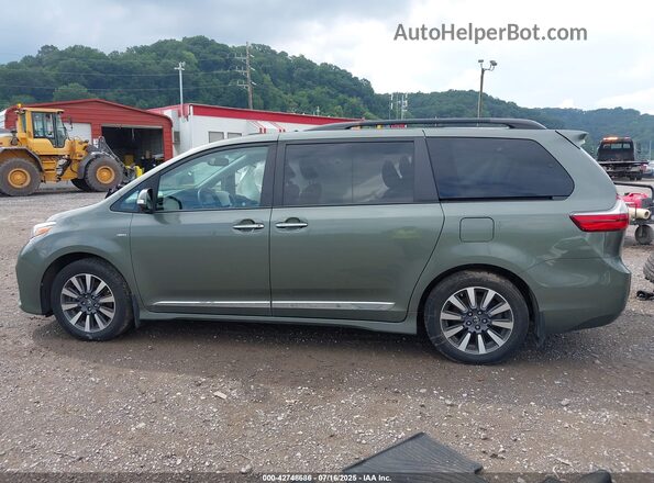 5TDDZ3DC2LS237300 2020 TOYOTA LIMITED Green Панорамний вид салону 360°