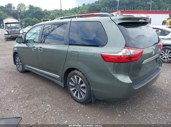 5TDDZ3DC2LS237300 2020 TOYOTA LIMITED Green Задня ліва чверть