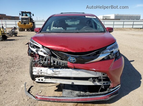 5TDESKFC9PS100229 2023 TOYOTA LIMITED Red Вид спереду