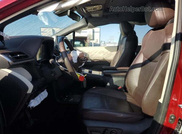 5TDESKFC9PS100229 2023 TOYOTA LIMITED Red Вид салону спереду