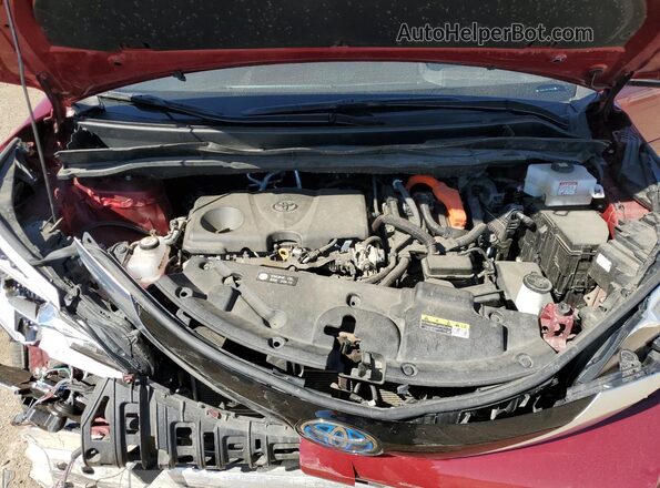5TDESKFC9PS100229 2023 TOYOTA LIMITED Red Вид підкапотного простору