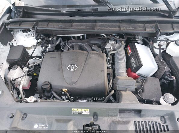 5TDFZRAH1MS070280 2021 TOYOTA HIGHLANDER White Вид ззаду