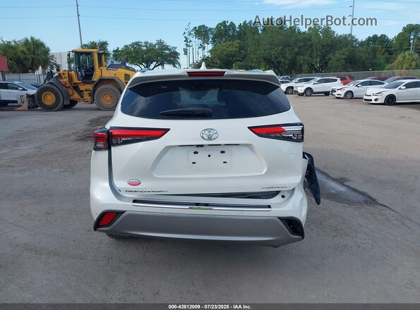 5TDFZRAH1MS070280 2021 TOYOTA HIGHLANDER White 